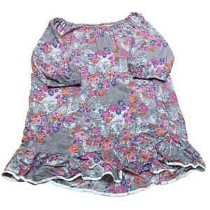 Layla flowers paisleys blouse very light weight‎ comfortable womens size large
